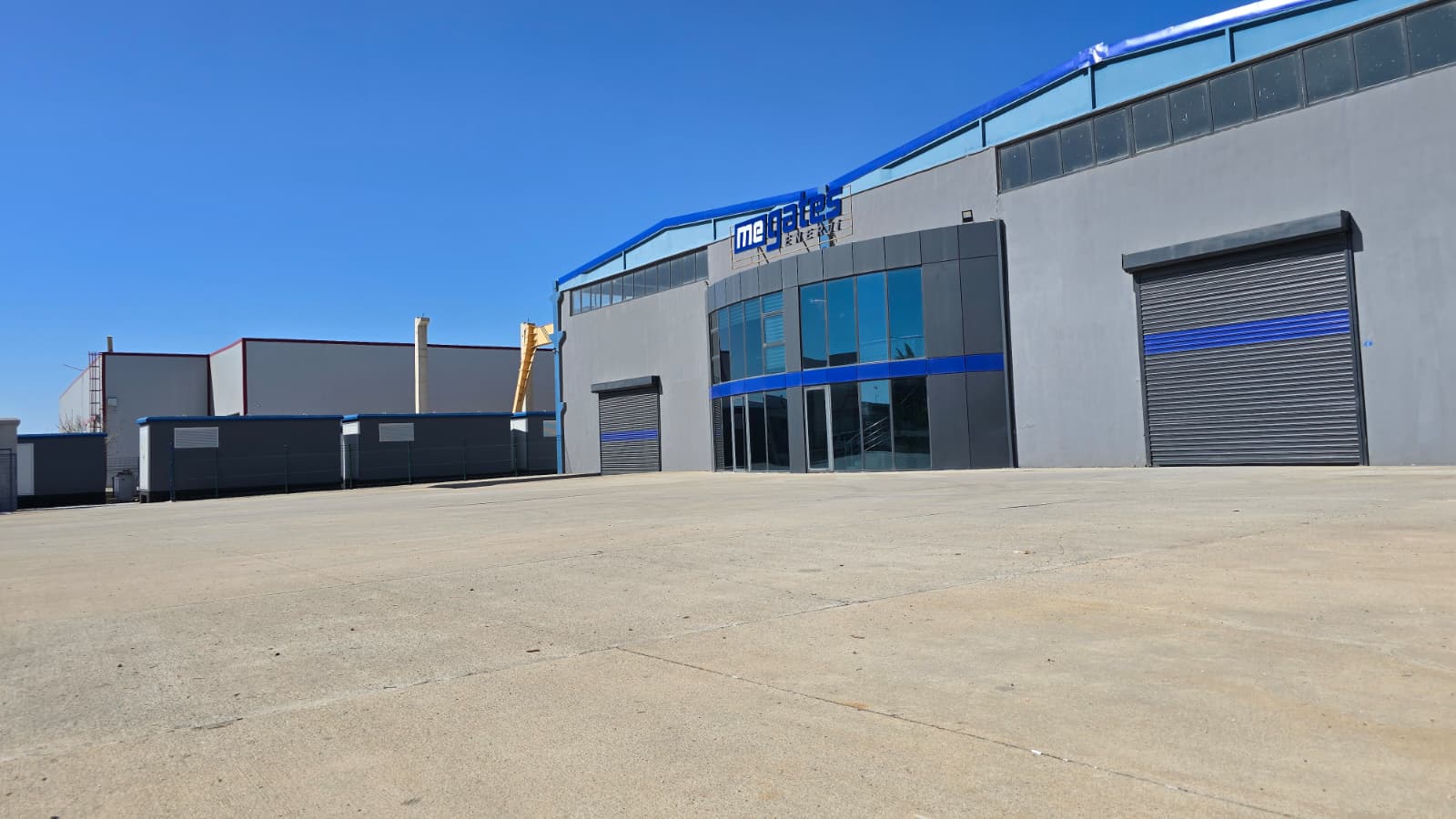 Megates Enerji Fabrika Yan Görünüm