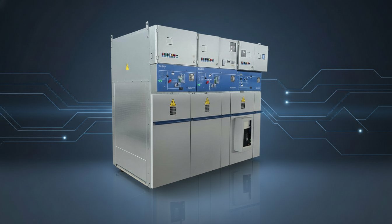 Cellules modulaires moyenne tension 12–36 kV sous enveloppe métallique