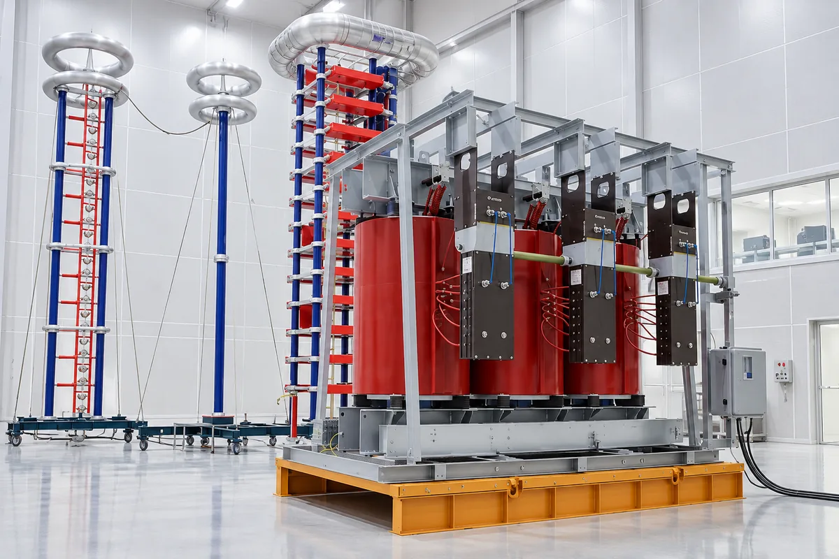 Kuru tip transformatör yüksek gerilim test laboratuvarı