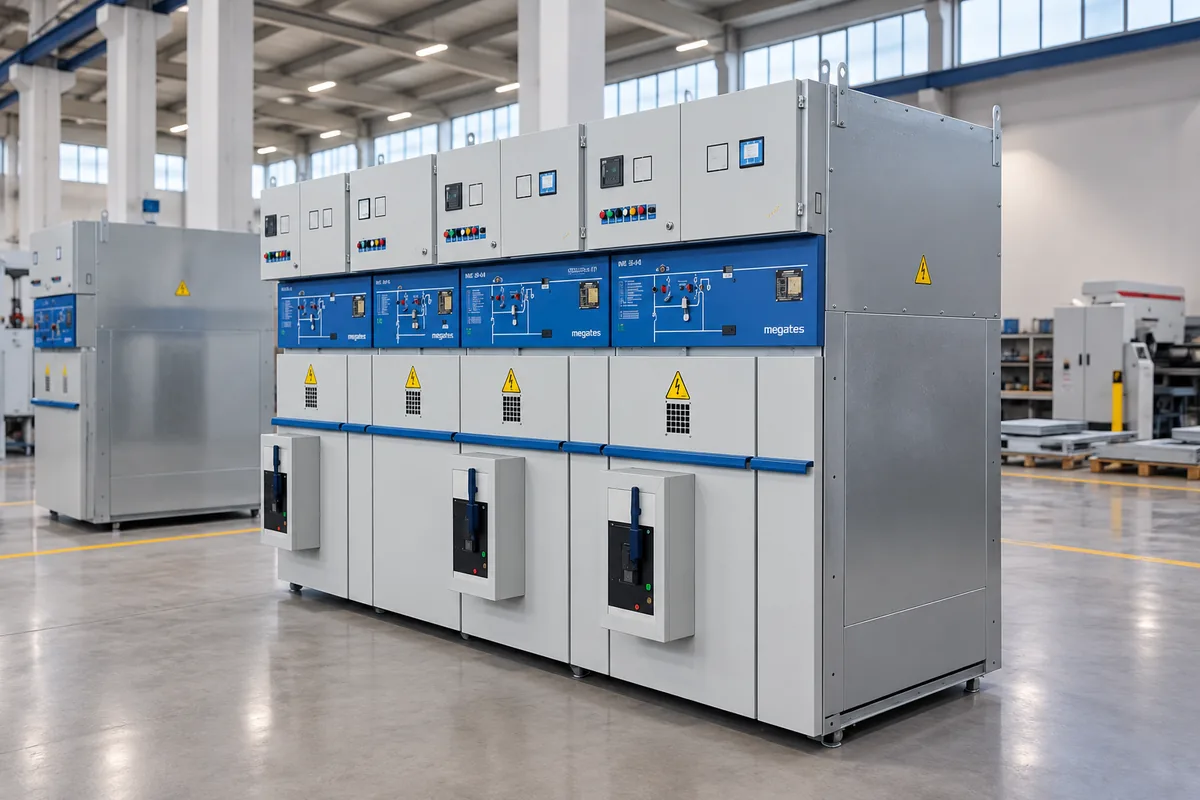 Megates geniş modüler OG hücre dizilimi