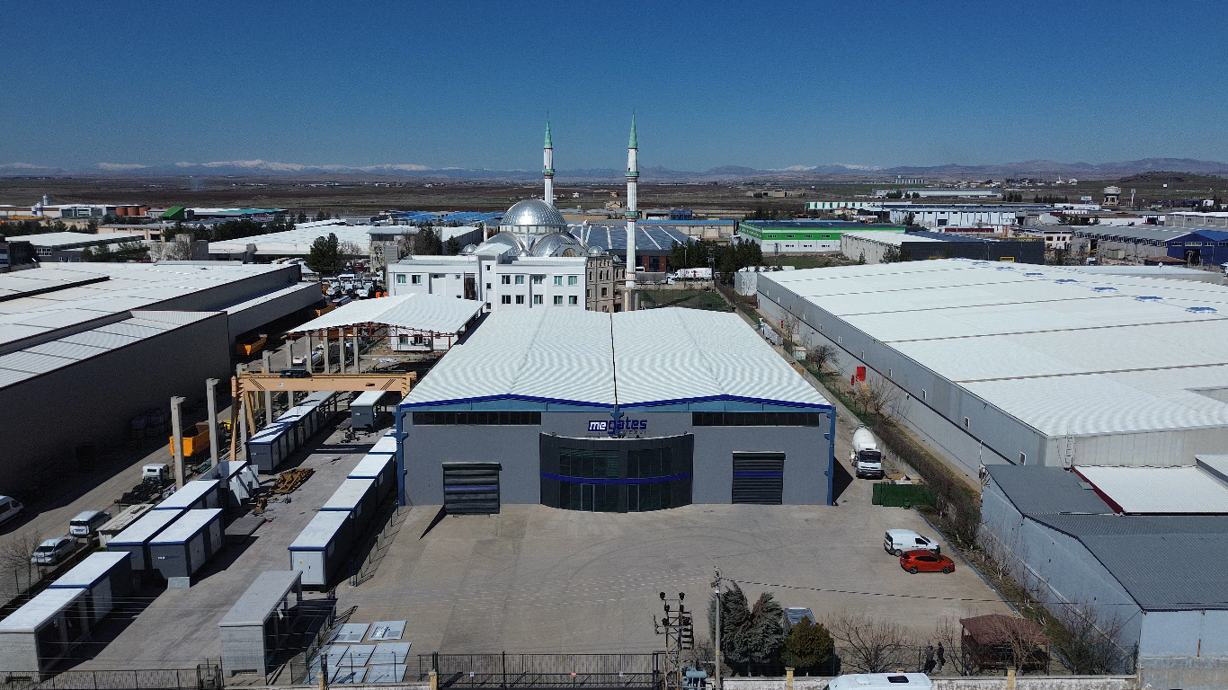 Megates Energy Factory Front Facade